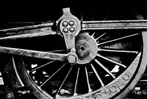Images Dated 9th June 2016: Wheel of a steam train