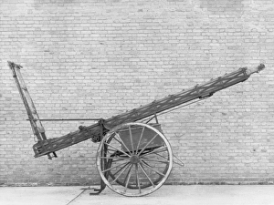 Images Dated 20th October 2011: Wheeled escape ladder and line / hose box