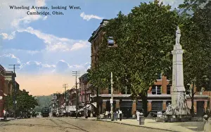Wheeling Prints: Wheeling Avenue, Cambridge, Ohio, USA