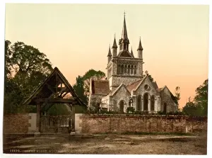 Whippingham Prints: Whippingham Church, Isle of Wight, England
