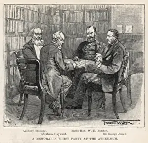 Whist Party at the Athenaeum Club, London