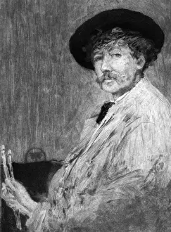 Whistler Prints: Whistler Self-Portrait