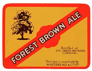 Breweries Prints: Whitbread Forest Brown Ale