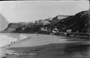 Whitby Prints: Whitby Beach and The Spa