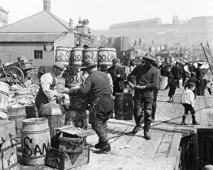 Whitby Fish Quay Victorian period