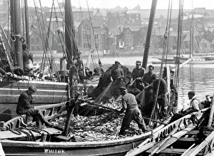 Whitby Fishermen early 1900s