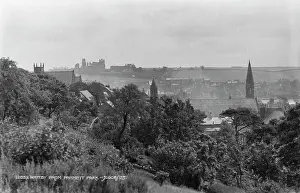 Whitby Prints: Whitby from Pannett Park