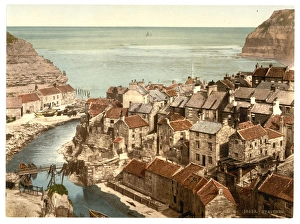 Images Dated 8th May 2012: Whitby, Staithes, Yorkshire, England