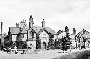 Whitchurch Green End Fountain early 1900s