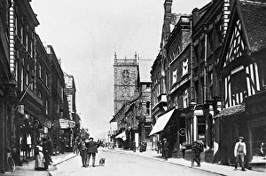 Whitchurch Prints: Whitchurch High Street early 1900s