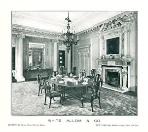 Makers Collection: White Allom and Co Advertisement