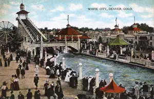 Denver Prints: White City amusement park, Denver, Colorado, USA