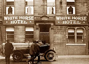 White Horse Hotel, Burnley, Lancashire, early 1900s