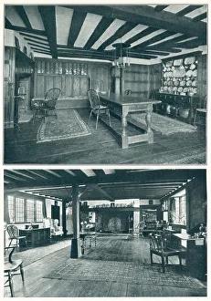 Restorations Prints: The White House, Great Chart, Kent, Interiors