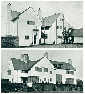 Elevations Prints: The White House, Scotland