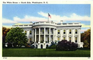 The White House, South Side, Washington DC, USA