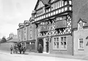 Ellesmere Prints: White Lion Hotel, Ellesmere, Shropshire