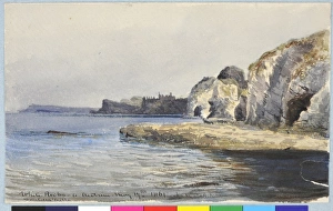 Images Dated 11th January 2011: White Rocks, Co. Antrim, Dunluce Castle