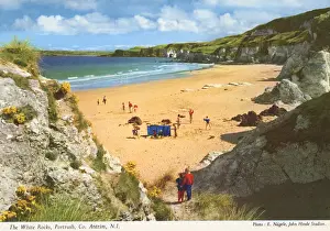 Portrush Prints: The White Rocks, Portrush, Co. Antrim, N. I. by E. Nagele