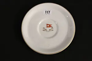 White Star Line - bouillon dish with logo