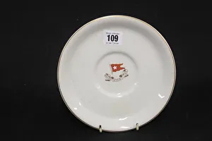 White Star Line - bouillon dish with logo