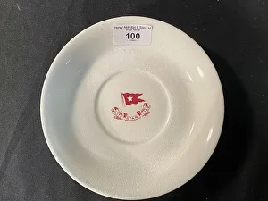 Oversize Prints: White Star Line - Third Class oversize saucer