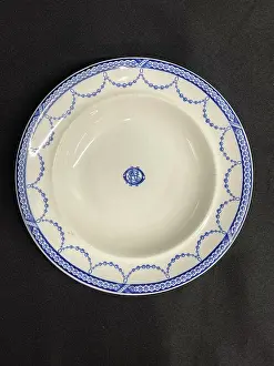 Oceanic Prints: White Star Line, Copeland Spode OSNC soup bowl