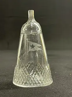White Star Line, cut glass Stuart Crystal bitters pot