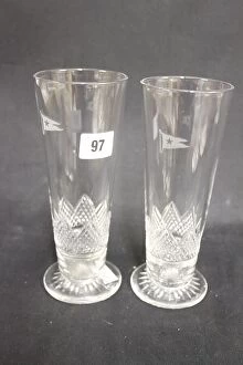 Images Dated 5th March 2018: White Star Line - two First Class celery glasses