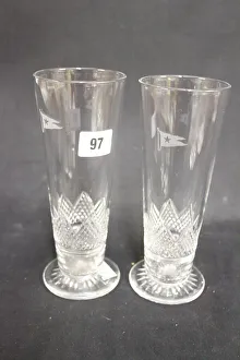 Images Dated 5th March 2018: White Star Line - two First Class celery glasses
