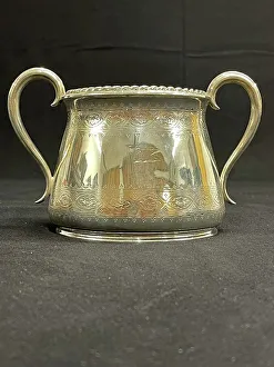 Handles Prints: White Star Line, First Class Elkington plate bowl