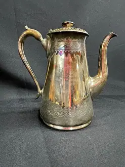 White Star Line, First Class Elkington plate coffee pot