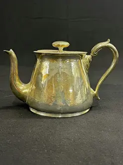 White Star Line, First Class Elkington plate teapot