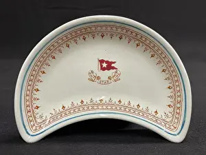 White Star Line, First Class Losol ware crescent dish