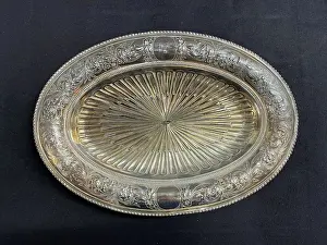Platter Prints: White Star Line, First Class oval starburst fruit platter