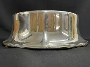 White Star Line, First Class silver plated oval tureen cover