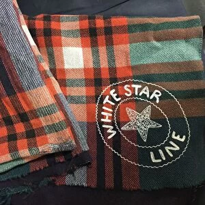 Blanket Collection: White Star Line - First Class tartan deck blanket