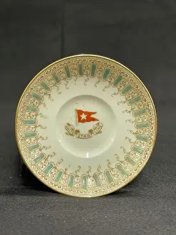 Wisteria Prints: White Star Line, First Class Wisteria demitasse saucer