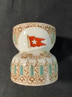 White Star Line - First Class Wisteria pattern egg cup