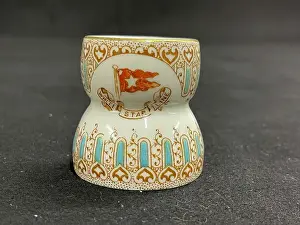 White Star Line, First Class, Wisteria pattern egg cup
