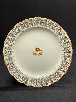 White Star Line, First Class Wisteria side plate