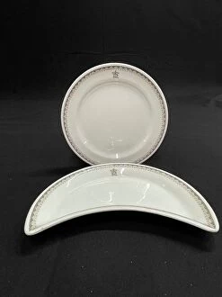Dish Collection: White Star Line, John Maddock and Sons dish, side plate