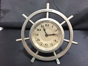 Stamped Collection: White Star Line, MV Britannic, chromium clock