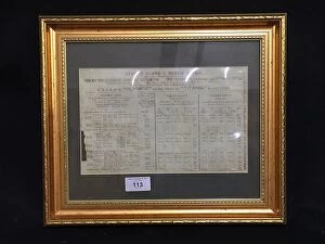 Document Collection: White Star Line, Olympic and Titanic cabin prices