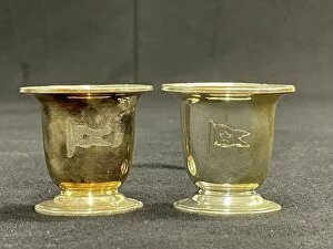 Holder Collection: White Star Line, pair of First Class toothpick holders