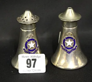 Shaker Prints: White Star Line - RMS Megantic salt and pepper pots