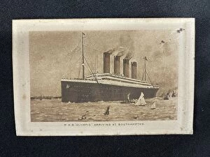 Extremely Collection: White Star Line, RMS Olympic, abstract of log