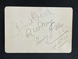 Transferred Prints: White Star Line, RMS Olympic, dinner menu card (back)