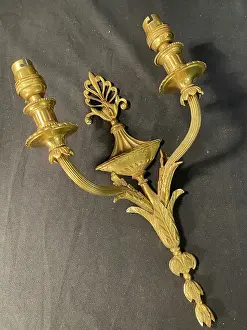 Marquis Prints: White Star Line, RMS Olympic - gilt ormolu wall light