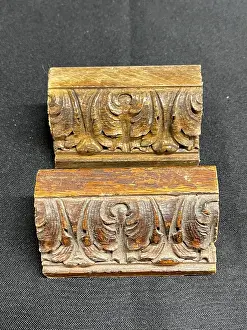Sections Prints: White Star Line, RMS Olympic oak architrave sections